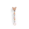 Attache-tétine bois et silicone Souris La petite école de danse - Moulin Roty
