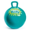 Ballon sauteur Jumpo Diego bleu avec poignée et visage jaune souriant Djeco