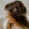 Barrettes double Cœurs Rose - Les Petites Hirondelles