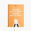 Couverture orange du livre "Bientôt grand frère ! Bientôt grande sœur !" avec illustration bébé blanc et mains noires