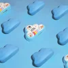 Bombe de bain arc-en-ciel - Nailmatic