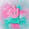 Bombe de bain licorne rose et verte Nailmatic, effervescence colorée rose et verte
