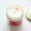 Bougie French kiss sous le gui aux huiles essentielles et pierre lithothérapie - YesCire