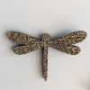 Broche Libellule Doré - Les Petites Hirondelles