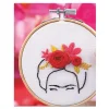 Broderie décorative Frida Kahlo - French'Kits