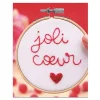 Broderie décorative Joli coeur - Les French Kits