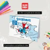 Cahier de dessin animé Blink Book Les Schtroumpfs - Editions Animées