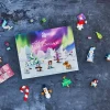 Calendrier de l'Avent 600 Pièces Un Noël sous les aurores boréales - Plus Plus