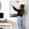 Calendrier mural magnétique Planning annuel - Ferflex