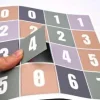 Calendrier mural magnétique Planning annuel - Ferflex