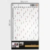 Calendrier mural magnétique Planning annuel - Ferflex