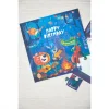 Carte anniversaire Puzzle Forêt - Janod
