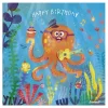 Carte anniversaire Puzzle Poulpe - Janod