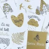 Carte avec enveloppe Bonne année - Les Petites Hirondelles