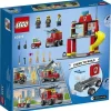 Caserne avec camion pompiers - Lego City