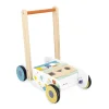 Chariot de marche cubes en bois pure - Janod