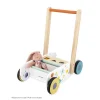 Chariot de marche cubes en bois pure - Janod