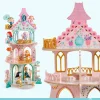 Château en bois Arty Toys Ze Princess Tower couleur pastel avec figurines princesses