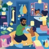 Cherche et trouve des tout-petits Au dodo !  - Auzou