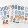 Chiffres Magnétiques Bleu Caramel - Ferflex