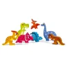 Chunky puzzle dinosaures 7 pièces - Janod