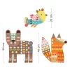 Coffret de collage 3 animaux géants - Djeco