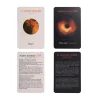 Cartes éducatives sur Mars et trou noir avec textes explicatifs sur Terre et la nébuleuse d'Orion