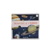 Coffret Découverte de l'espace Les grands explorateurs, illustration planètes et étoiles colorées