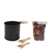 Coffret fondue au chocolat au lait à la bougie - Cookut