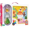 Coffret Chefclub Kids avec emporte-pièces fête lapin, fantôme et sapin, coloré.