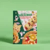 Coffret Le P'tit Pizzaiolo avec recettes et pizzas décor chat, requin, fleurie.