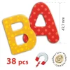 Coffret lettres magnétiques 38 big letters - Djeco