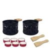 Coffret raclette à la bougie pour 2 personnes - Cookut