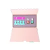 Coffret Suzanne Manucure enfant avec vernis rose et bleu, lime et séparateurs d’orteils.