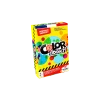 Boîte jaune Color addict jeu de cartes avec bulles colorées et logo Pixie Games