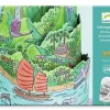 Coloriages 3D Au sommet ... de mon île - Djeco