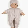 Combi Lili et son bonnet pétale pour poupées Babies - Minikane