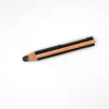 Crayon woody Stabilo noir gros diamètre en bois naturel avec bandes noires