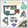Crazy motors Circuit de ville Puzzle géant - Djeco