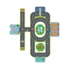 Crazy motors Puzzl'Up Géant ville city - Djeco