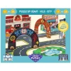 Crazy motors Puzzl'Up Géant ville city - Djeco