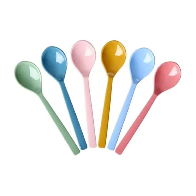 Cuillère à café Multicolore Ensemble de 6 - Rice