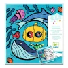 Distributeur de coloriages Océan - Djeco
