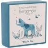 Doudou attache tétine éléphant Sous mon baobab - Moulin Roty