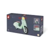 Draisienne scooter Mint bois mint et rouge Janod pour enfant 2-5 ans