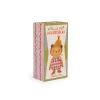 Boîte rectangulaire Les Minouchkas avec illustration d'Emile le petit ours rose et beige