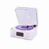 Enceinte sensorielle violette Magic wave avec plateau vinyle ondulé et couvercle transparent