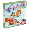 Enfilage fil chenille Animaux mignons - Djeco