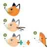 Enfilage fil chenille Animaux mignons - Djeco