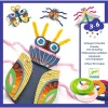 Enfilage fil chenille Bestioles en fils chenille - Djeco